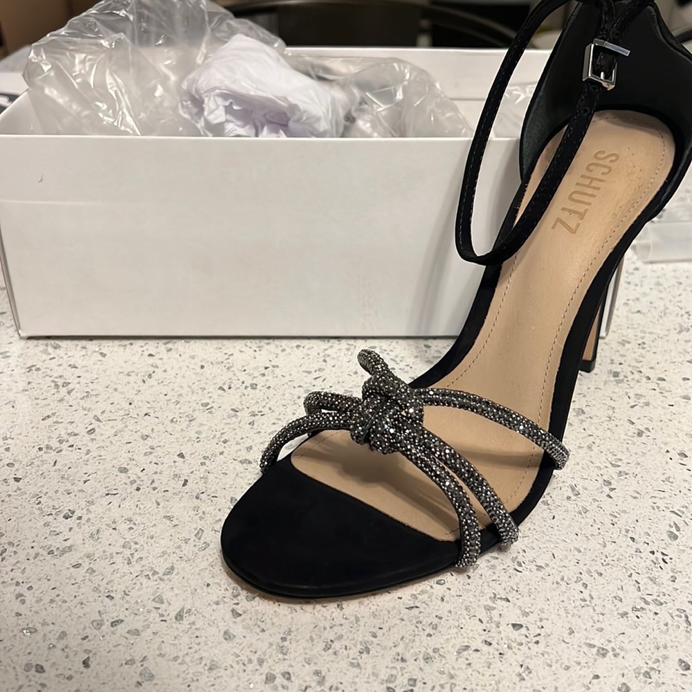 Schutz Crystal sandal